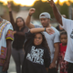 People gather to protest on Sept. 29, 2016, in El Cajon, Calif., at the site where an unarmed black man, Alfred Olango, 38, was shot by police.
David McNew/Getty Images